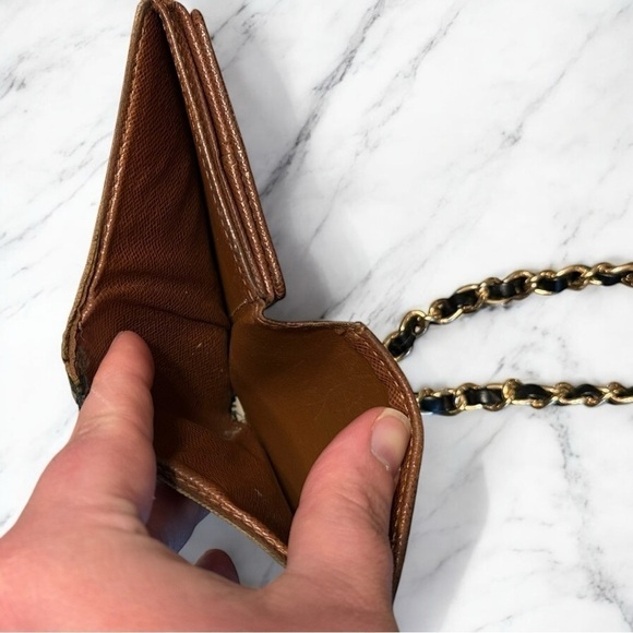 Louis Vuitton Authentic Vintage Monogram Popup Marco 98 Snap Wallet Wristlet - Picture 10 of 12